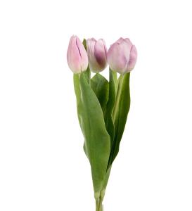 Tulpan rosa, konstgjord, ca 38 cm