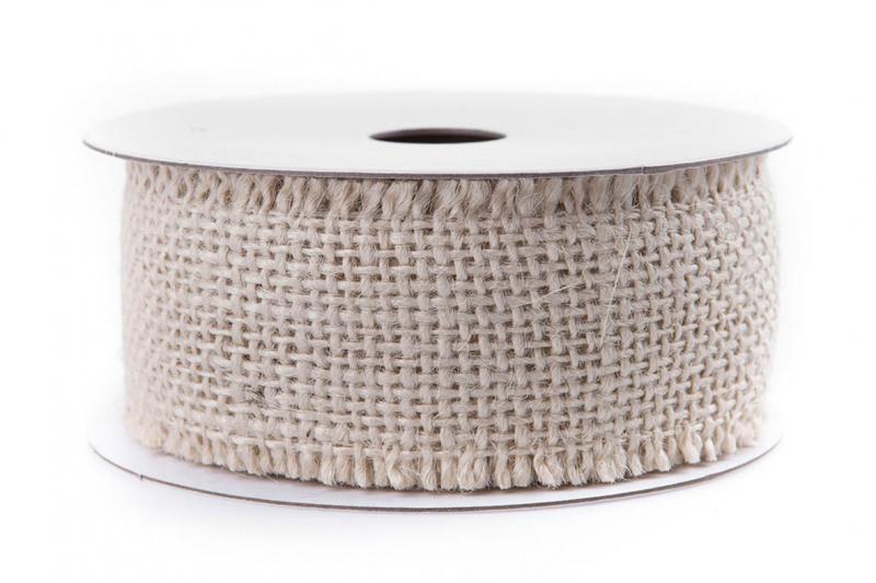 Band Jute Creme- Rulle