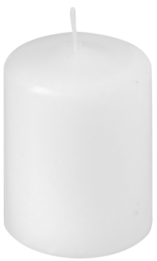 Blockljus vit, Cult - 5cm