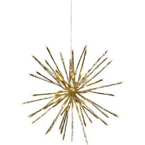 Firework, guld (dia: 40 cm)