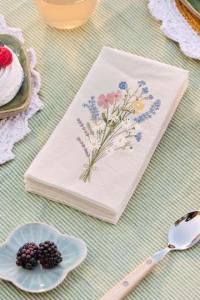 Servett Sommarbukett (Buffé) - Ib Laursen