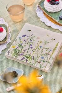 Servetter med ängsblommor 50-pack, Summer Field - Ib Laursen