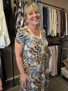 Klänning Leo, Blå Moskva - Soulful Fashion