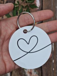 Nyckelring, Tack för att du finns - Gamla Stans Kreativa