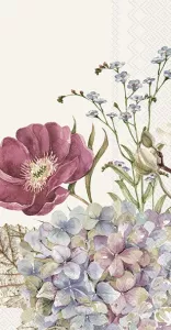 Servetter - Belles Fleurs Cream  (Buffé)