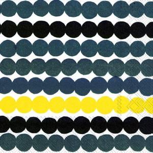 Servetter - Marimekko Räsymatto Yellow (Lunch)