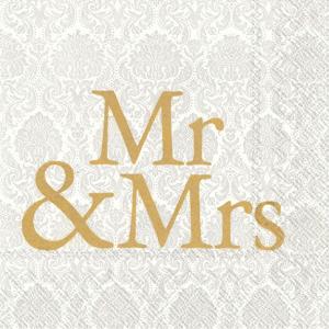Servetter - Mr & Mrs (Lunch)