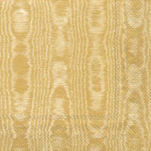 Servetter - Moirée Guld (Lunch)