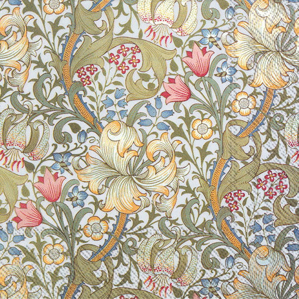 Servetter - Golden Lily Morris (Lunch)