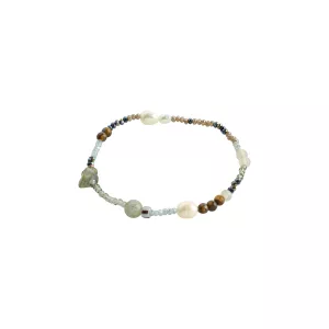 Armband Elastiskt, Indiana Grå - Pilgrim