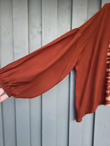 Blus Moana, Tie Dye Terracotta / Creme - Coconut Milk