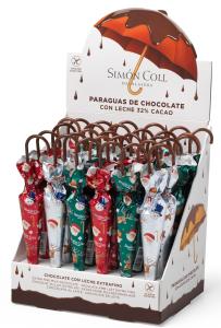 Chokladparaply Ljus choklad, Jul    BERÄKNAD LEV: OKT