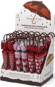Chokladparaply Ljus choklad, Hjärtan