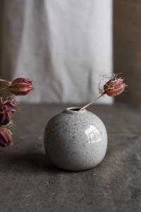 Vas Natur Glaserad, Ekstigen, 8 x 7 cm - Storefactory