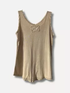 Tanktop Yoga, Beige - Reunion