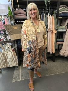 Kimono i bruna nyanser, Katja nr 2 - Love Forever