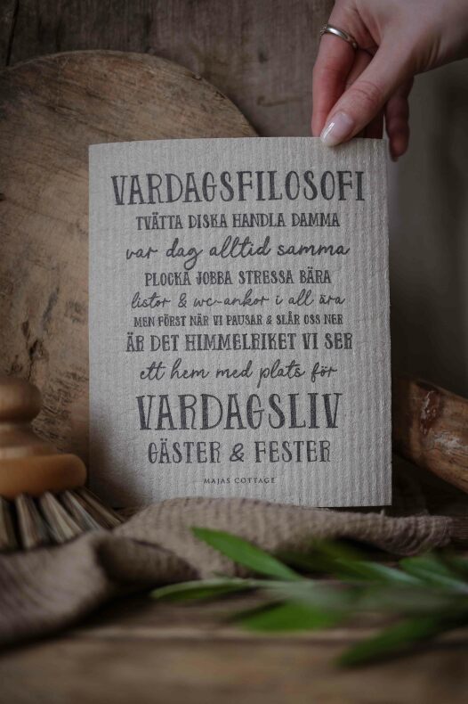 Maja Disktrasa, Vardagsfilosofi - Majas Cottage