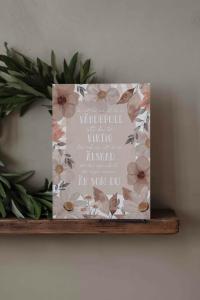 Maja Citatkort, Du vet väl om att du är Värdefull (A5) - Majas Cottage