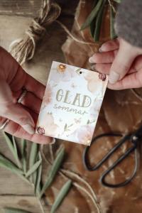 Maja Gåvokort - Glad sommar (blommigt)