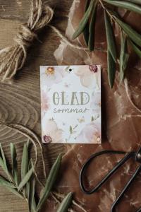 Maja Gåvokort - Glad sommar (blommigt)