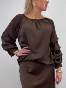 Blus Brun, Glansig Raya - Gemini