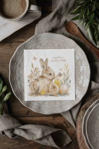 Servett "En äggstra Glad Påsk | Happy Easter" - Majas Cottage