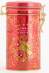 Mördegskakor med salt karamell, Röd plåtburk - Cartwright & Butler     BERÄKNAD LEV: OKT