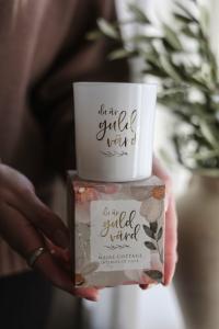 Majas Ljuslykta, Du är guld värd (7x8 cm) - Majas Cottage