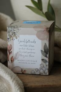 Majas Ljuslykta, Good friends are like stars... (7x8 cm) - Majas Cottage