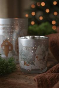 Majas Ljuslykta, Driving home for Christmas (7x8 cm) - Majas Cottage