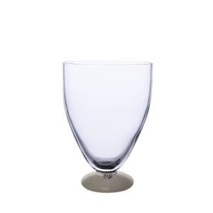 ERNST Vas, Glas med beige fot