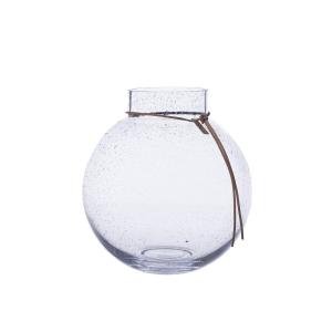 ERNST Rund glasvas Bubblig, H22cm
