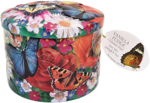 Vaniljfudge Butterfly, Plåtburk - Gardiner's of Scotland