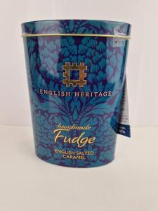 Fudge, Salted Caramel, Blå Plåtburk - Gardiner's of Scotland