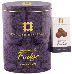 Fudge Choklad, Lila Plåtburk - Gardiner's of Scotland