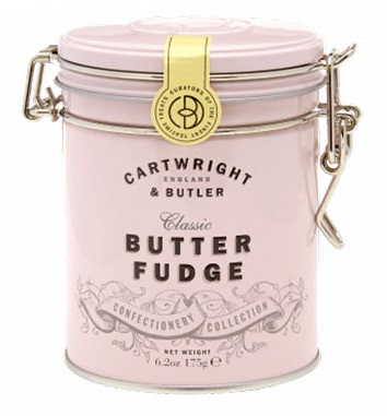 Fudge, Klassisk smörfudge i plåtburk - Cartwright & Butler