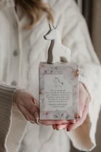 Majas Token / Lyckofigur, Enhörning - Majas Cottage