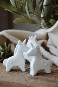 Majas Token / Lyckofigur, Enhörning - Majas Cottage