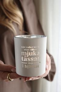 Majas Ljuslykta, Vit Mjuka Tassar (9x10 cm) - Majas Cottage    BERÄKNAD LEV: JAN