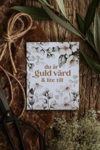 Maja Gåvokort - Du är värd allt och lite till