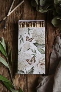 Majas Tändsticksask, Hortensia & fjärilar - Majas Cottage