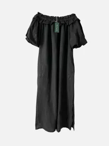 Linneklänning Singoalla, Mörkgrå Milli - Reunion Home