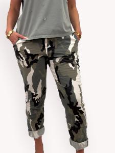 Magisk byxa, Camo Army / Grå / Svart / Vit, Celina - Gemini