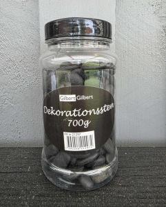 Dekorsten Svart (700g) - Gilbert