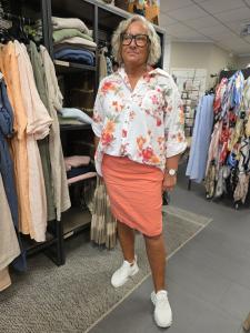 Mirakelkjol Kort, Korall Madde - Soulful Fashion