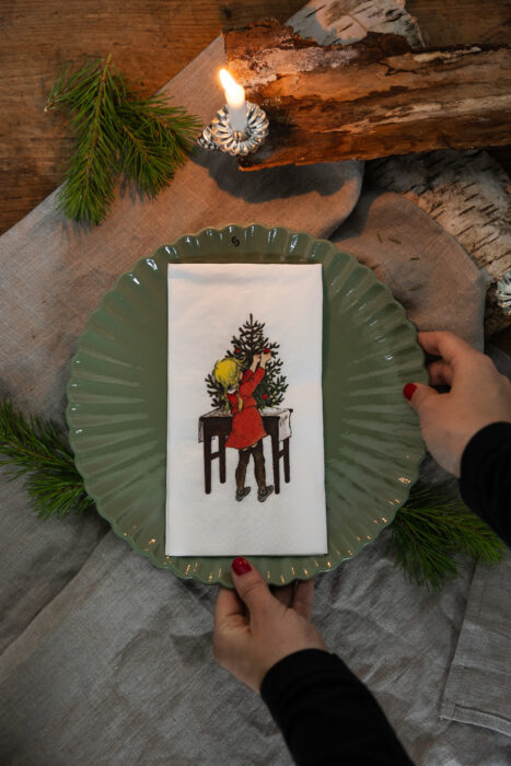 Servett Barnen i Bullerbyn, Klär granen - Storefactory