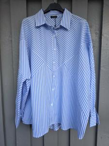 Blus Randig Blå / Vit, Wonderful - Qnuz