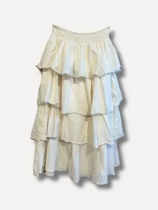 Kjol Boho, Creme Bonnie - Reunion    BERÄKNAD LEV: FEB