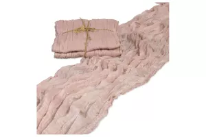 Löpare / Dekortyg, Gammelrosa 70x300 cm - Vinding