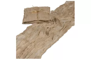 Löpare / Dekortyg, Natur 70x300 cm - Vinding